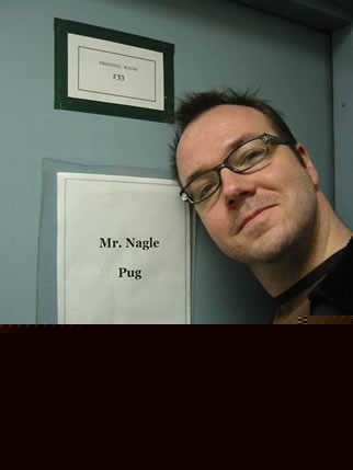 Rob Nagle and pug